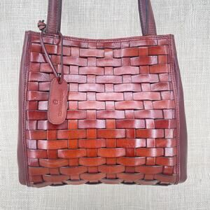 Etienne Aigner Vintage (1996) Large Woven Shoulder Bag/Tote, No Wear,  Exc‎ Cond